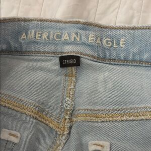 American Eagle Outfitters Blue Straight Leg Jeans